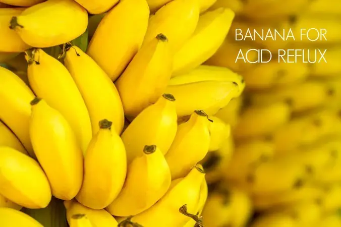 Banana for acid reflux
