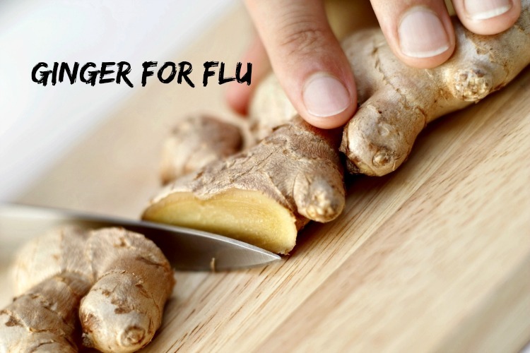 ginger for flu