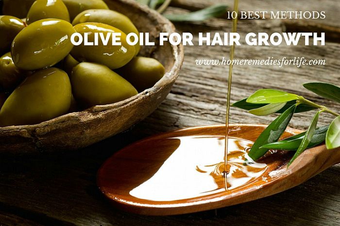 Olive oil for hair growth