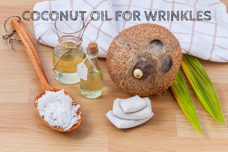 Coconut oil for wrinkles