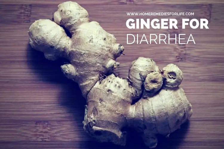 ginger for diarrhea