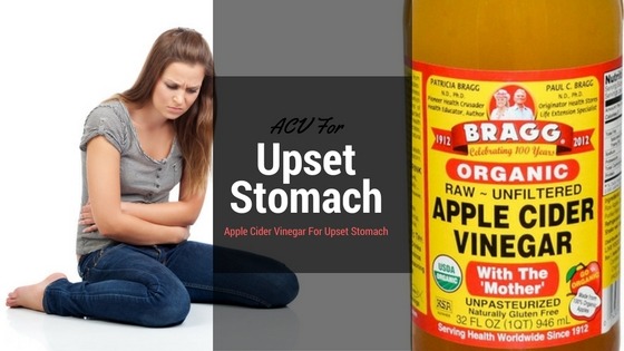 Apple Cider Vinegar For Stomach Upset