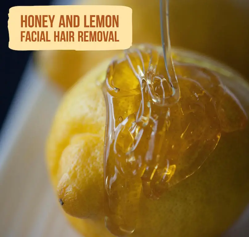 Honey And Lemon For Facial Hair Removal